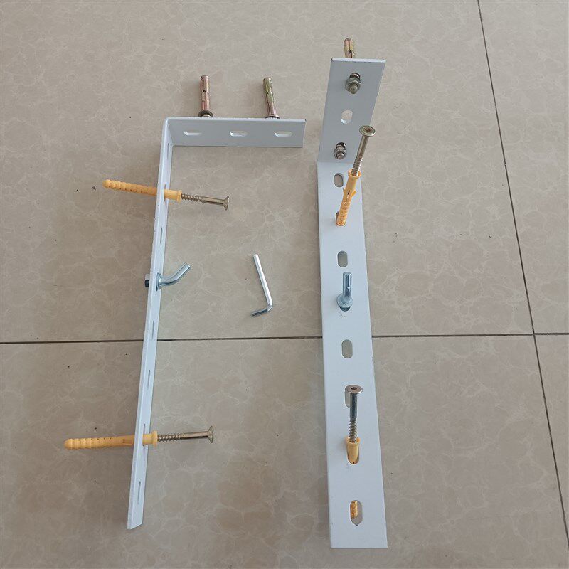 电热水器支架空心墙专用L型吊架喷涂加厚圆桶机型适用吊顶挂架