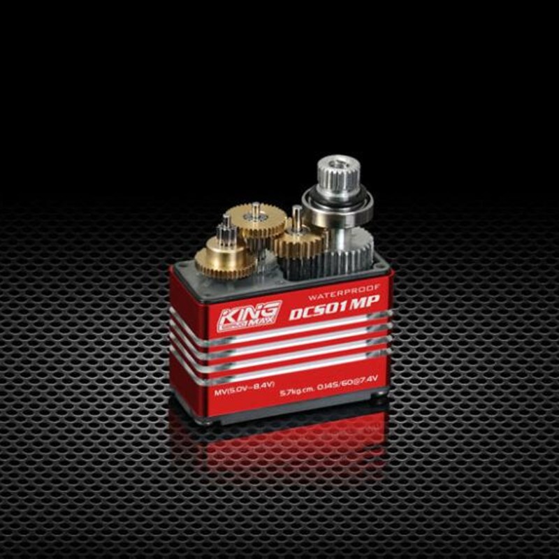 防水高压数码舵机DC01MP金属齿/2g小固定翼车方向舵T