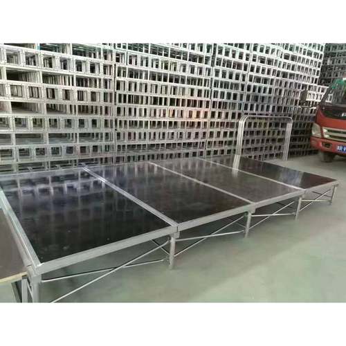 户外活动婚庆升降铁舞台t台拼装斜拉舞台安装方便稳固性好