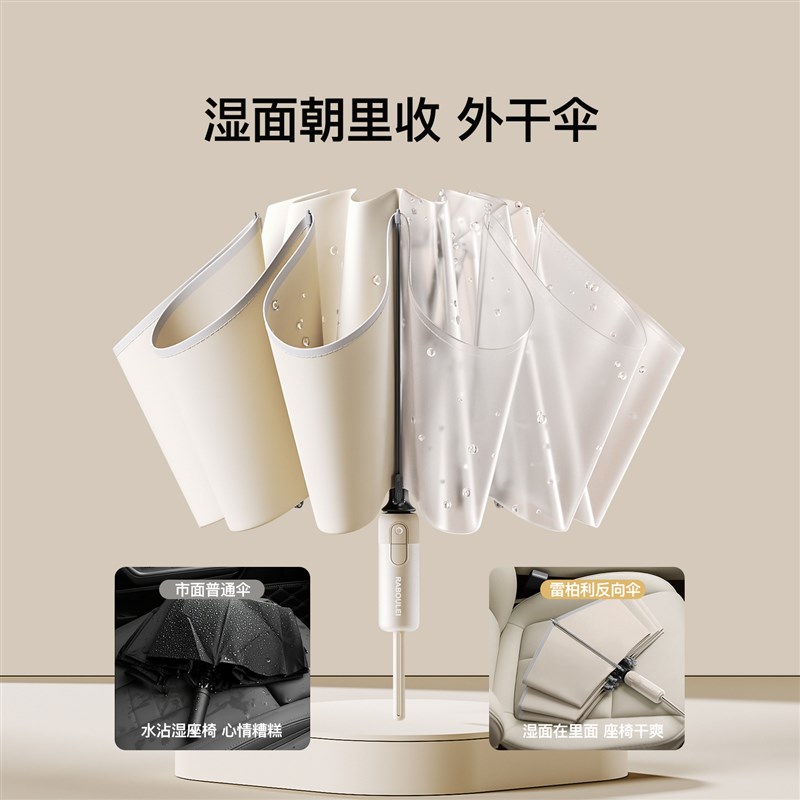 Ultra反向全自动雨伞加大号加厚加固男士女生防风大暴雨车载折叠
