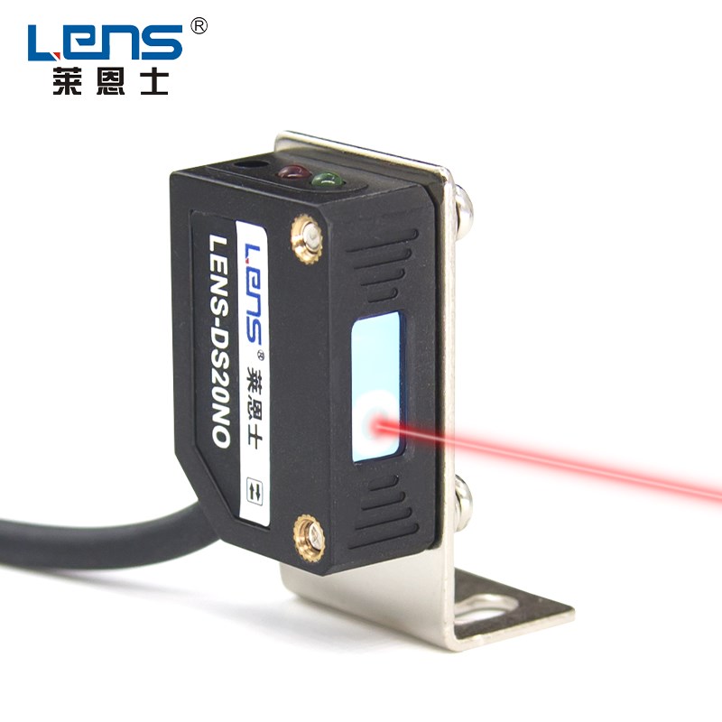 莱恩士方形激光反射传感器红外DS20NO距离可调可见光点E3Z-LS61NO
