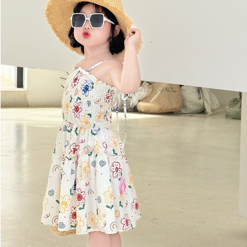 亲子装母子夏季衬衫2024新款夏天一家三口洋气母女海边度假沙滩裙