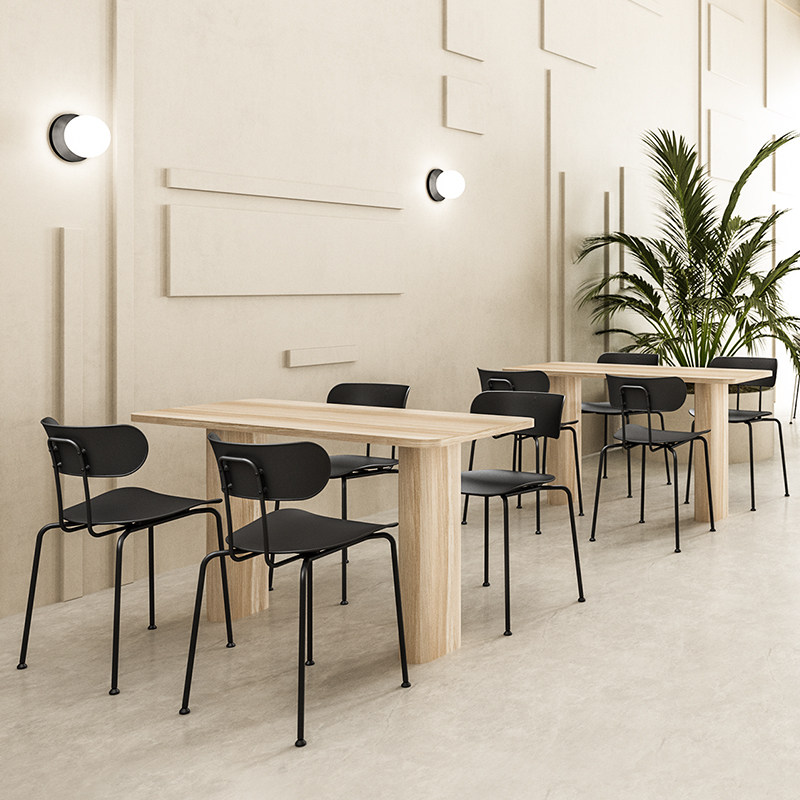 森川家具餐饮奶茶店桌椅组合咖啡厅甜品创意网红餐椅主题餐厅椅子