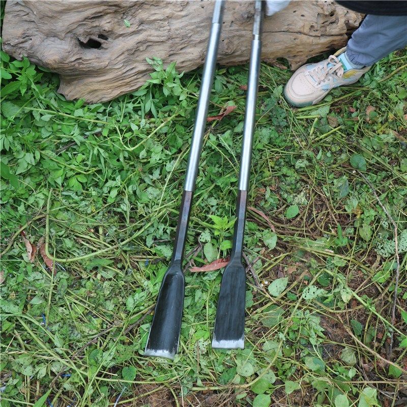 一体锰钢锻打挖硬土铁锹户外移树苗坑打洞洛阳铲农用工具折叠铲子,农机/农具/农膜,锹,淘宝优惠券,粉丝福利购,淘宝优惠卷