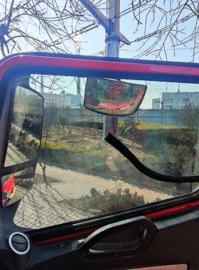 新豪瀚N系列 专车专用大货车框架纱窗钢骨车窗防蚊虫纱网车载窗纱