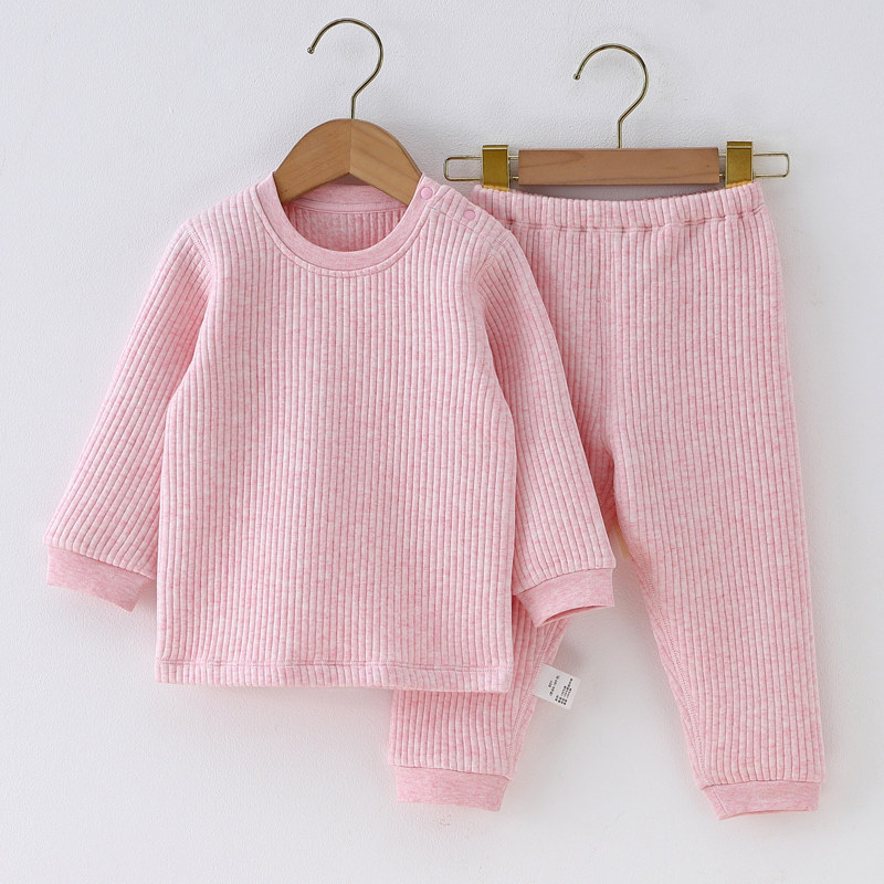 儿童秋衣秋裤套装纯棉加厚男女宝宝睡衣女童婴儿保暖内衣夹棉冬季,童装/婴儿装/亲子装,内衣套装,淘宝优惠券,粉丝福利购,淘宝优惠卷