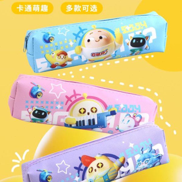 蛋仔派对笔袋单层简约男生幼儿园铅笔袋文具盒小学生笔盒奖品礼物