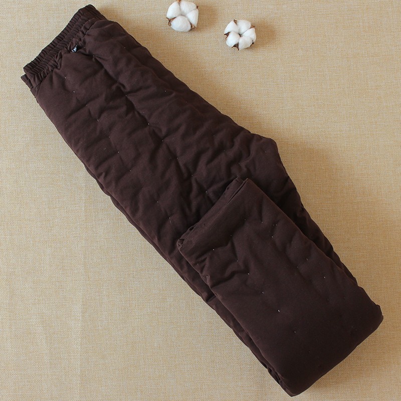 纯棉花手工秋冬季男士成人大人高腰棉裤内穿保暖加厚贴身棉衣棉服