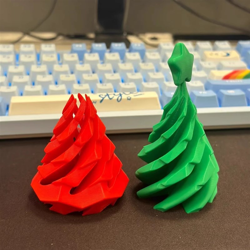 网红3d打印圣诞树玩具旋旋乐立体模型益智螺旋解压神器圣诞礼物