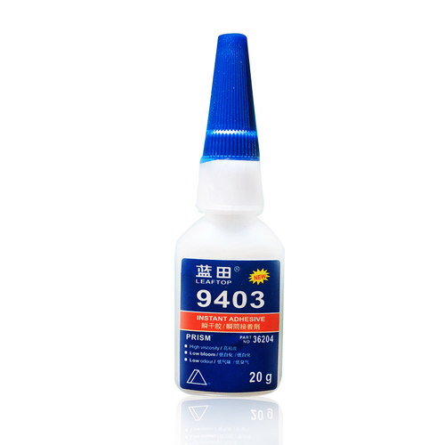 强力胶水403无白化高透明高粘度无气味高强度金属塑料强力瞬干胶