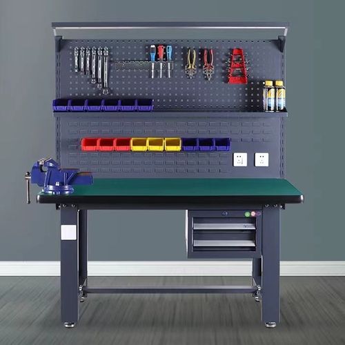 重型钳工工作台防静电维修车间组装操作台电工实验模型装配检验台