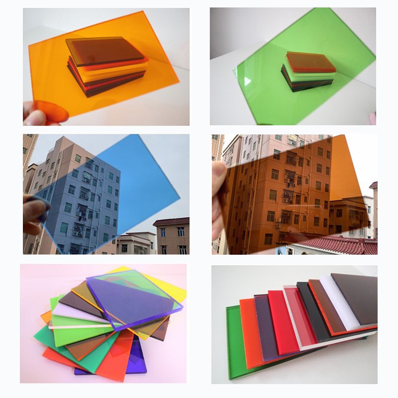 亚克力透明板彩色磨砂有机玻璃展示盒展柜方块收纳盒diy手工定制