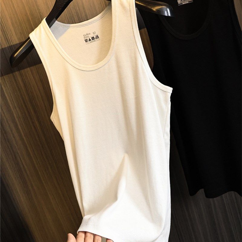 多带几件!高密螺纹面料/夏季男士贴身打底穿舒适透气无领背心T恤,男装,背心,淘宝优惠券,粉丝福利购,淘宝优惠卷
