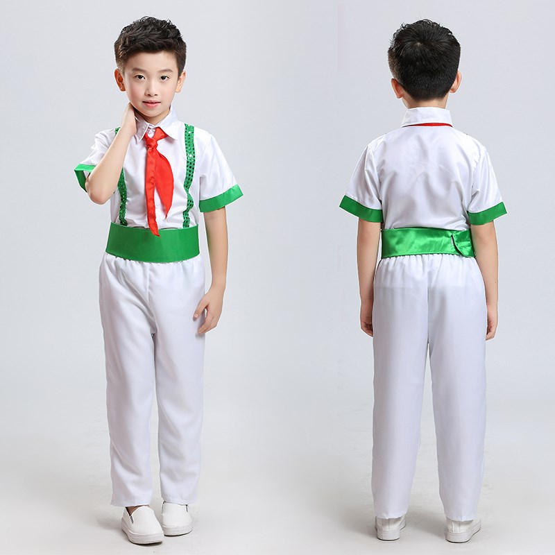 六一儿童大合唱表演服装男女童中小学生少儿比赛诗歌朗诵演出服装