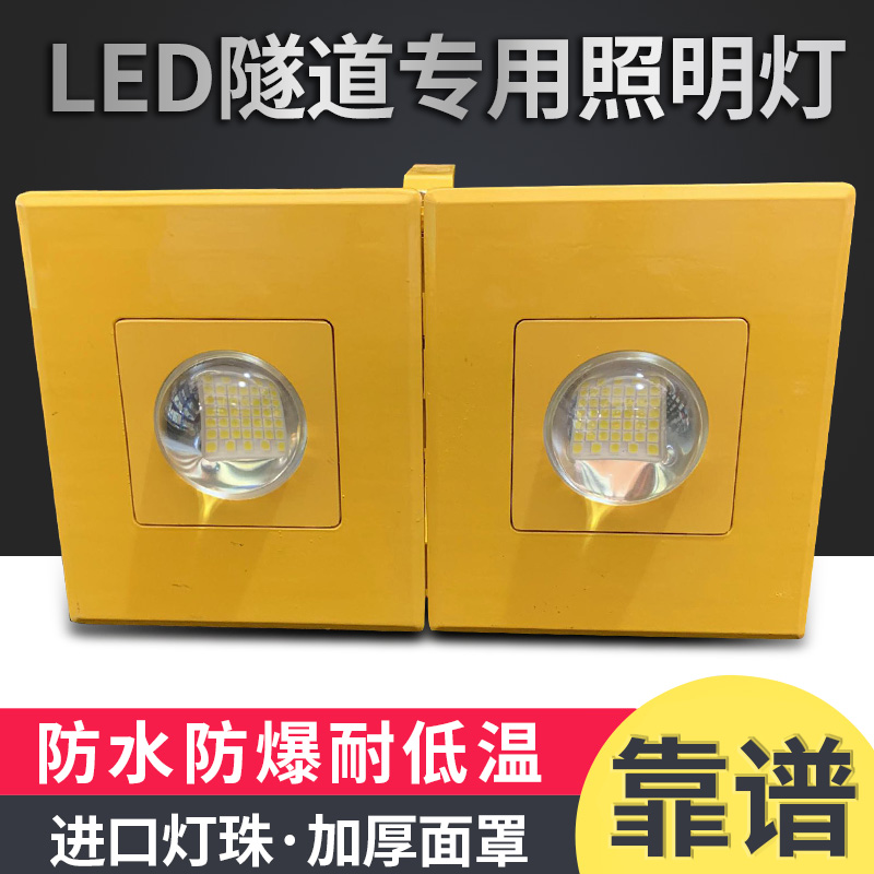 隧道灯led防爆灯仓库厂房灯100W200w加油站船用24V 36V防爆投光灯