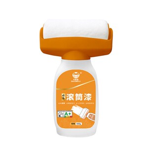 巧美丽墙面大滚筒漆水性净味乳胶漆家用修补漆白色自喷漆