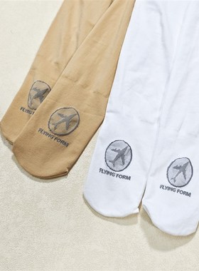 夏薄款儿童连裤袜加肥加大女童白色舞蹈袜丝袜女孩肤色连体打底袜