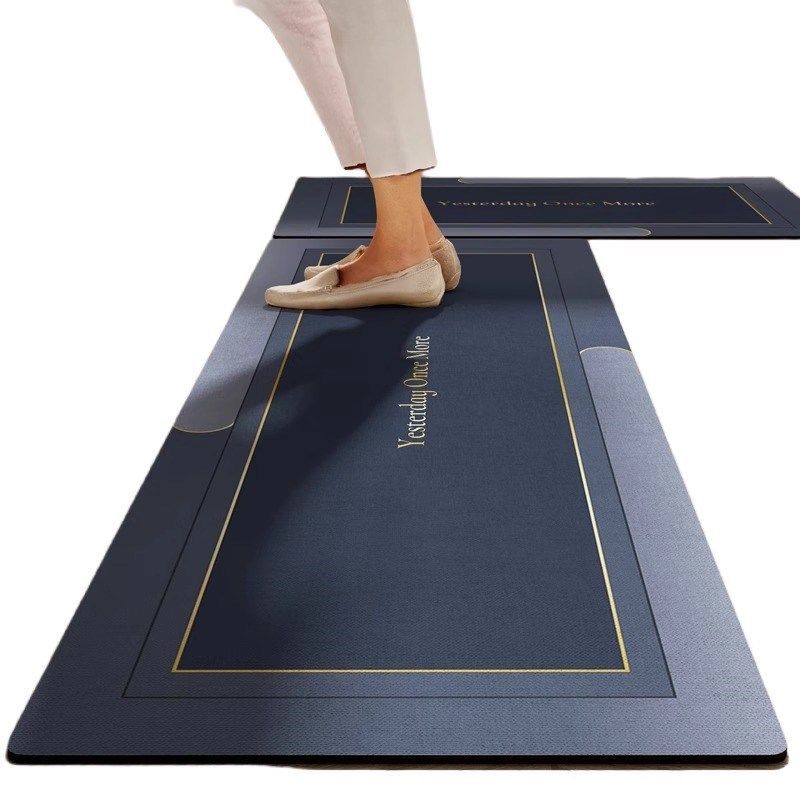 厨房地垫防滑耐脏可擦免洗专用脚垫子门口防水硅藻泥吸水吸油地毯,居家布艺,厨房地垫,淘宝优惠券,粉丝福利购,淘宝优惠卷