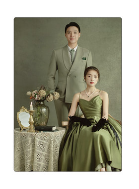 婚纱照放大相框定制洗照片做成结婚照挂墙宝宝八寸画框全家福相片