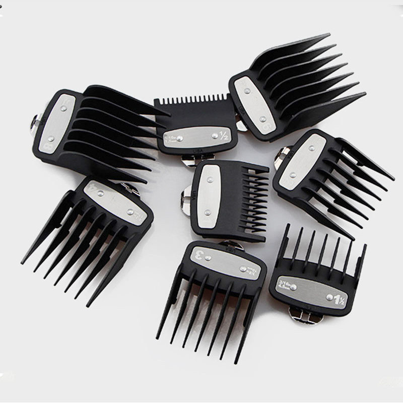 电推剪卡尺收纳盒8卡位华尔安第斯巴比通用理发器卡尺盒限位梳盒