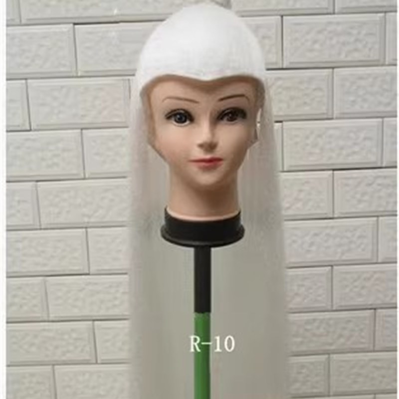 古风假发男老神仙白头发长发古装汉服cos仙侠造型国风少年全头套