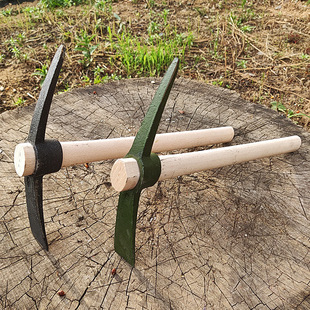 迷你十字镐小军镐小锄头鹤嘴锄小手镐小洋镐户外园艺采药挖菜神器