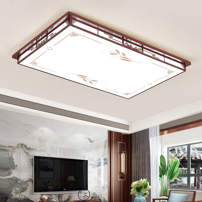 全光谱护眼led新中式吸顶灯简约古典大厅主卧室灯客厅餐厅阳台灯