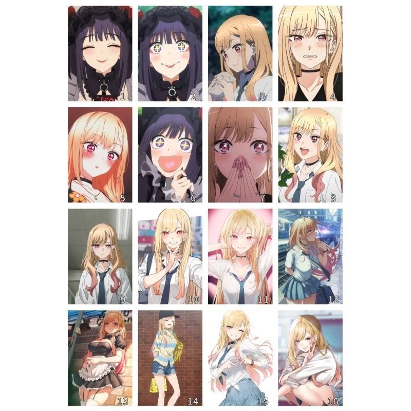 更衣人偶坠入爱河明信片周边喜多川海梦壁纸收藏邮寄卡片贺卡照片