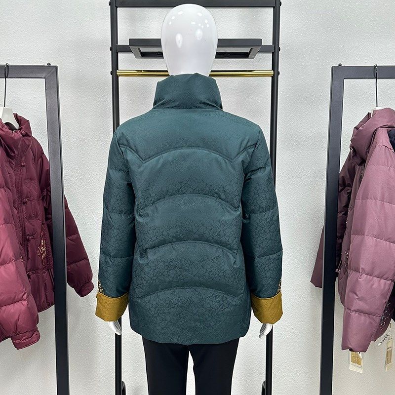 中老年羽绒服女短款中国风妈妈冬装保暖外套大码奶奶老人唐装衣服,女装/女士精品,中老年女装,淘宝优惠券,粉丝福利购,淘宝优惠卷