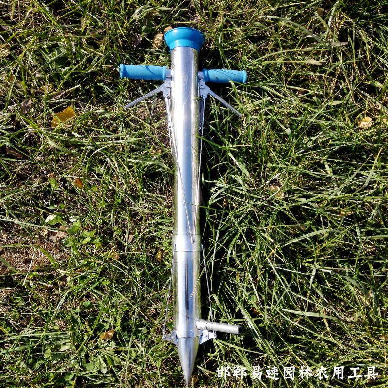 包邮秒栽器定植器不锈钢栽苗器辣椒西瓜烟苗番茄蔬菜苗移栽种植器