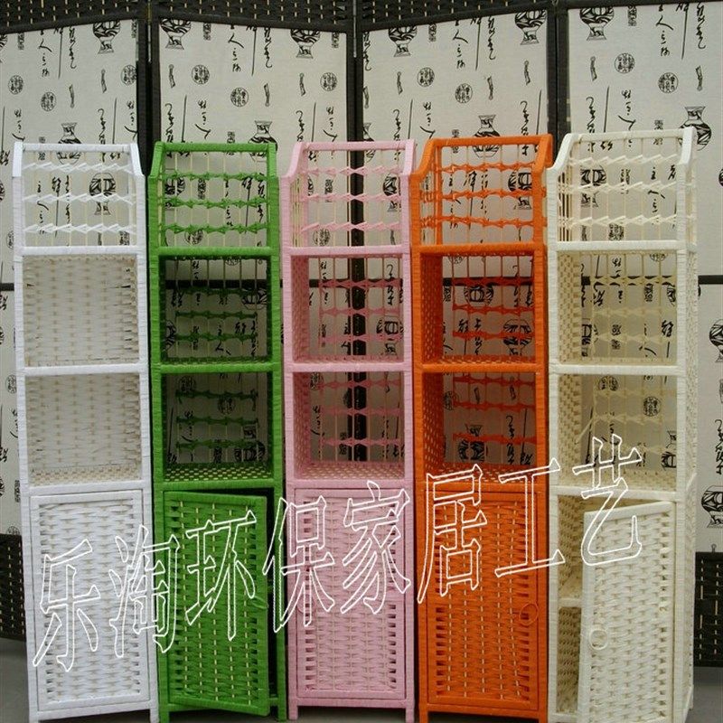 草编柜藤编收纳柜储物柜单开门鞋柜窄柜角落柜实木电话架简约防尘,住宅家具,鞋架,淘宝优惠券,粉丝福利购,淘宝优惠卷