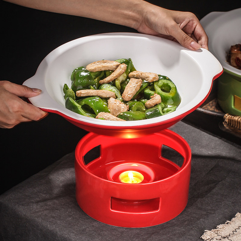 加热保温陶瓷蜡烛酒精特色小炒肉干锅炉座湘菜川菜家用菜盘汤碗,餐饮具,盘,淘宝优惠券,粉丝福利购,淘宝优惠卷