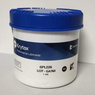 225 226 224 2E7全氟轴承润滑脂 HTC27 GPL 杜邦科慕Krytox 227