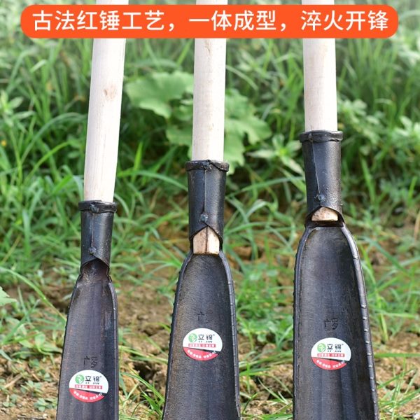 手工锻打挖坑神器挖电杆洞的工具农用洛阳铲取土器挖树挖洞铲探铲