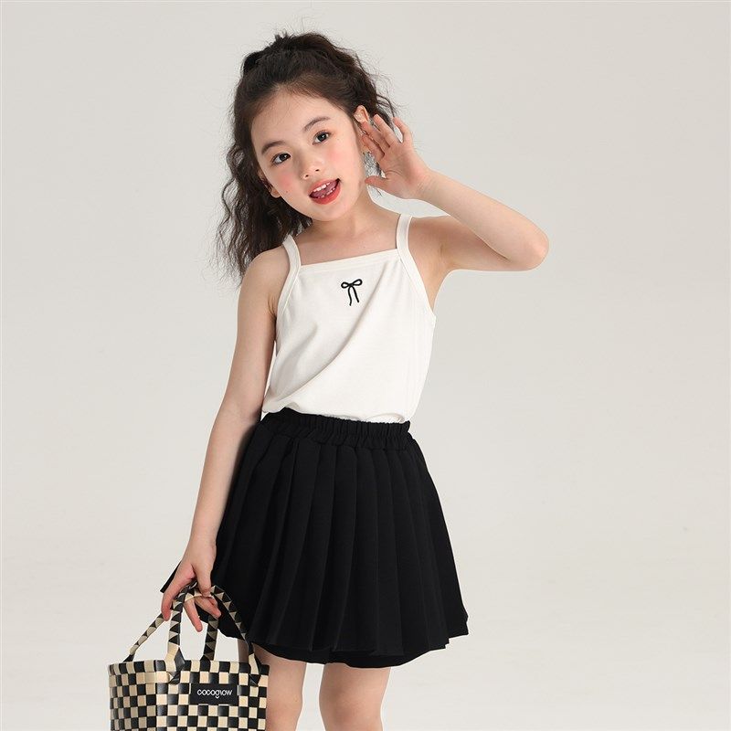 沫沫童装夏装女童休闲吊带2024新款夏季儿童无袖背心洋气时髦外穿,童装/婴儿装/亲子装,背心吊带,淘宝优惠券,粉丝福利购,淘宝优惠卷