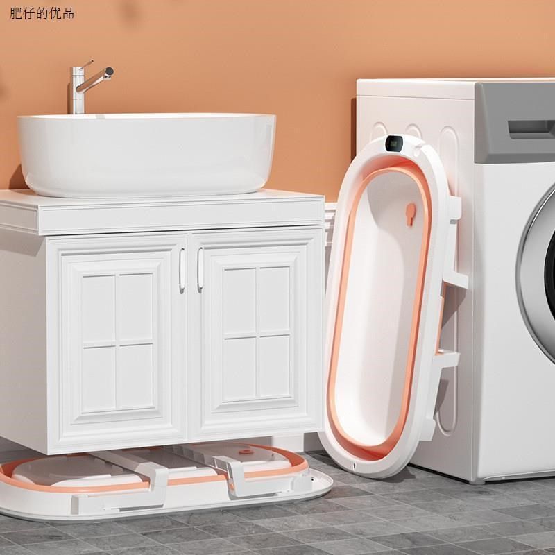 婴儿洗澡盆浴盆可折叠宝宝躺坐大号浴桶小孩家用泡澡新生儿童用品,婴童用品,浴盆/浴桶,淘宝优惠券,粉丝福利购,淘宝优惠卷