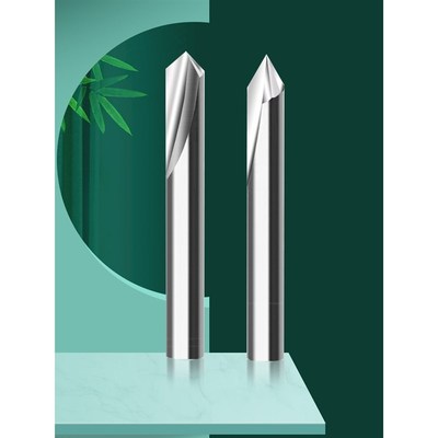 倒角刀铝用90度82度60度100度120修边钨钢合Q金锥度雕刻钻头立铣