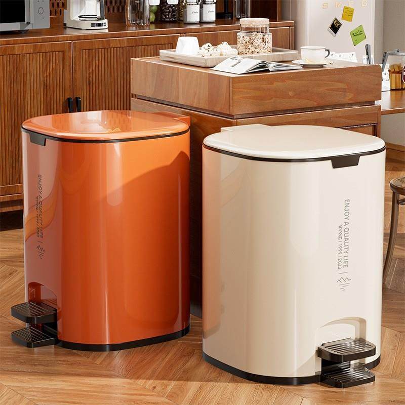 垃圾桶家用2025新款大容量脚踏式厨房客厅卧室化妆室厕所带盖子纸,3C数码配件,USB多功能数码宝,淘宝优惠券,粉丝福利购,淘宝优惠卷