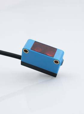 漫反射光电开关背景抑制感应开关E3Z-LS61传感器检测黑色物白色物