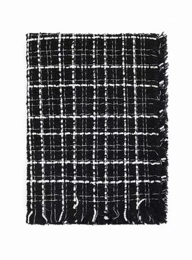 样板房围巾摆件装饰围巾衣帽间卧室挂衣架意式轻奢围巾软装陈列品