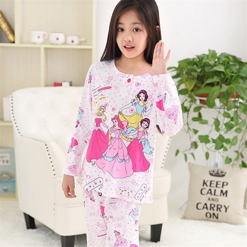 儿童睡衣春秋季女童纯棉长袖亲子套装中大童女孩宝宝小孩家居服冬,童装/婴儿装/亲子装,家居服套装,淘宝优惠券,粉丝福利购,淘宝优惠卷