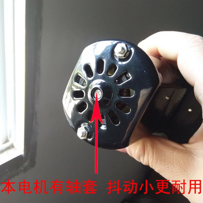 老式脚踏家用缝纫机电机马达配件锁边机电机交流铜质线180W锁边机