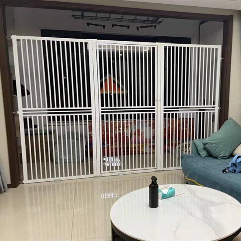 免打孔宠物围栏猫狗栅栏隔断门栏家用室内隔离栏异型客厅可定制