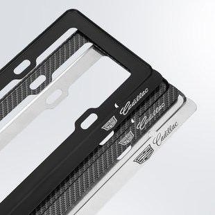 GT4牌照框架改装 XT5XT46 保护框 CT46 适用于凯迪拉克车牌边框CT5