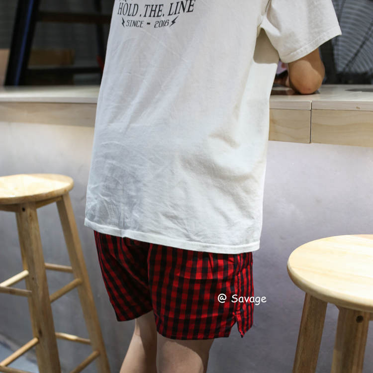 青年内裤男士纯棉平角裤情侣内裤睡裤大码宽松性感网红内裤阿罗裤