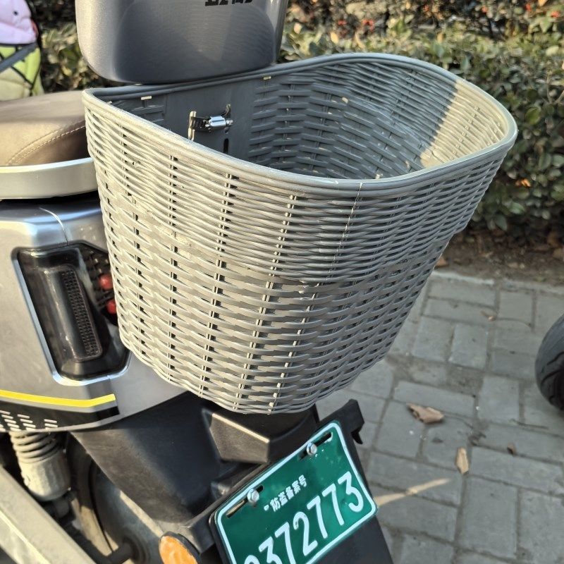 电动车后置车筐电动摩托车后尾挂篮置物神器车篓后用靠背菜篮子,电动车/配件/交通工具,电动车车篮/车筐,淘宝优惠券,粉丝福利购,淘宝优惠卷