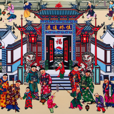 丝绢布料供奉老祖宗家谱挂画卷轴式家堂轴子族谱宗谱家普挂轴牌位