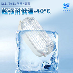 led冷藏库专用灯防水防潮防爆耐低温冷冻灯10W20瓦浴室工厂仓库照