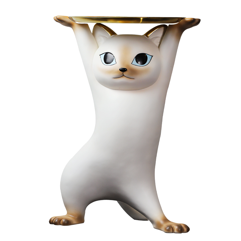 招财猫摆件开业高档家用乔迁家居客厅办公室贺礼物送礼品实用大气