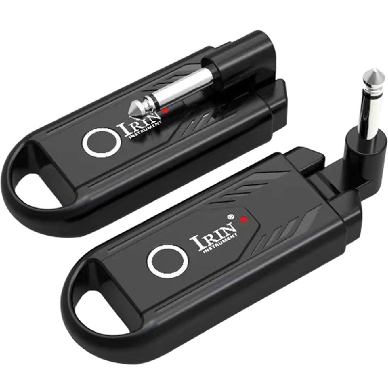 无线音频传输收发器吉他连接线发射接收器电吉他贝斯用无线拾音器